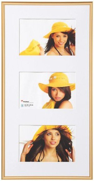 Walther New Lifestyle 3x13x18 Galeria De Resina Dorado Kv338g