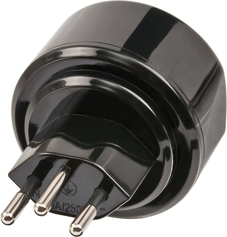Brennenstuhl 1508642 Adaptador De Enchufe Eléctrico Tipo J (Ch) Negro