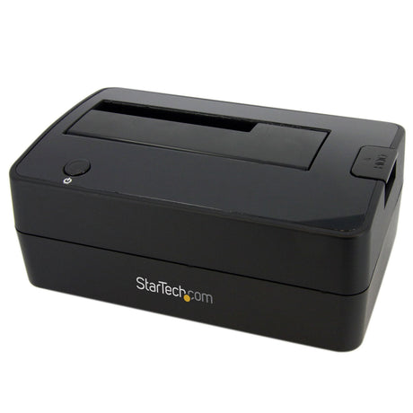 EAN 0065030838160 - StarTech.com SATDOCKU3S base de conexión para disco duro USB 3.2 Gen 1 (3.1 Gen 1) Type-B Negro imagen 1