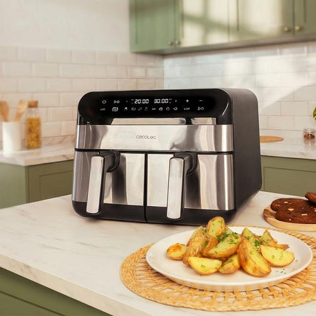 EAN 8447420000876 - Cecotec Cecofry Advance 9000 Sencillo 9 L Independiente 2200 W Freidora de aire caliente Negro, Gris imagen 5