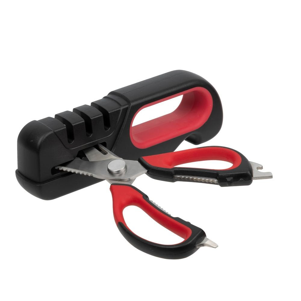 EAN 4260709011707 - Resto Kitchenware 95124 afilador de cuchillo Afilador de cuchillos de discos Negro, Rojo imagen 11