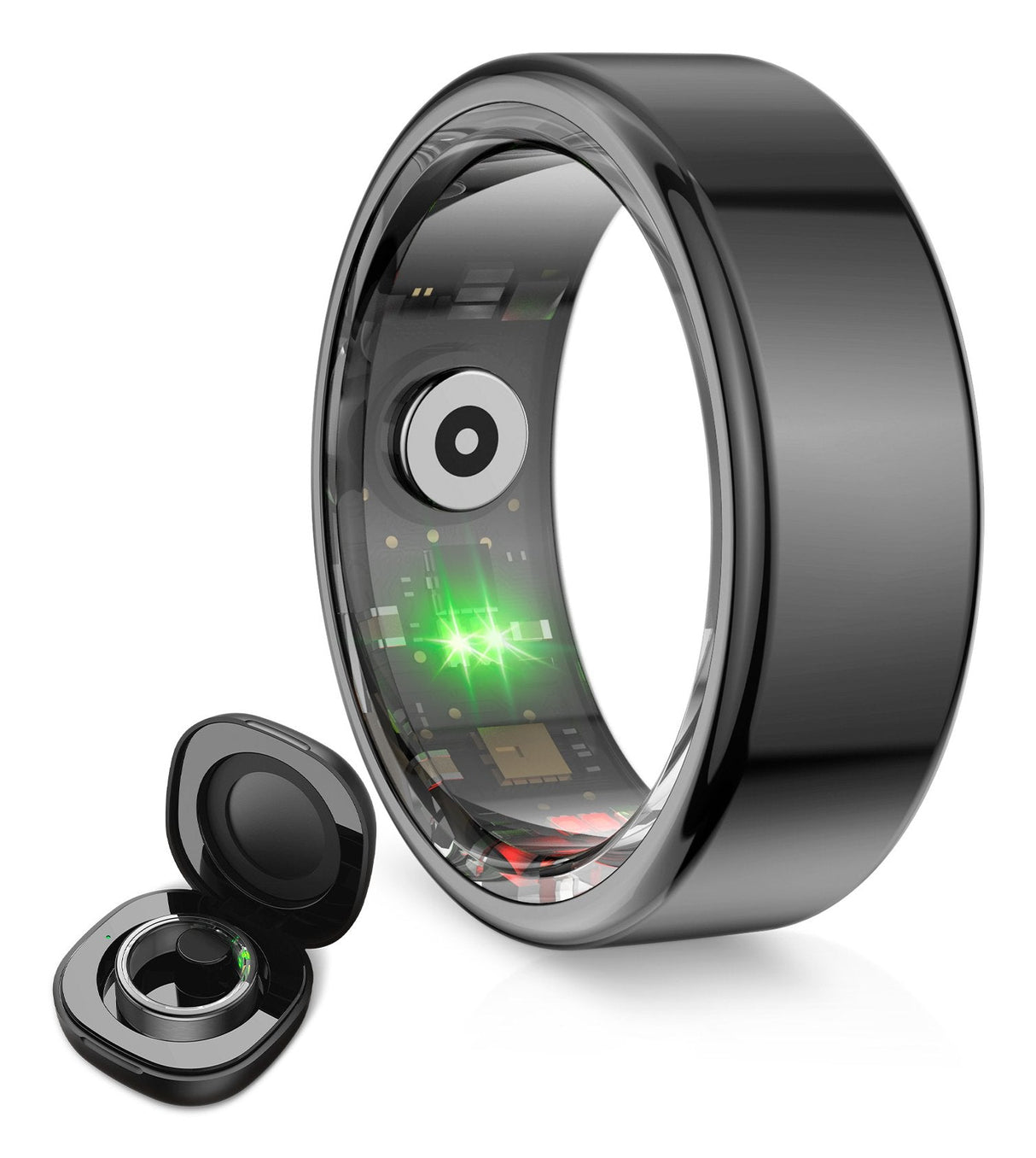 Ksix Smartring Black M Talla 10