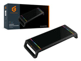Soporte Sobremesa Gaming Conceptronic Para Monitor Ergonomico Hub Usb 2.0 Luz Rgb