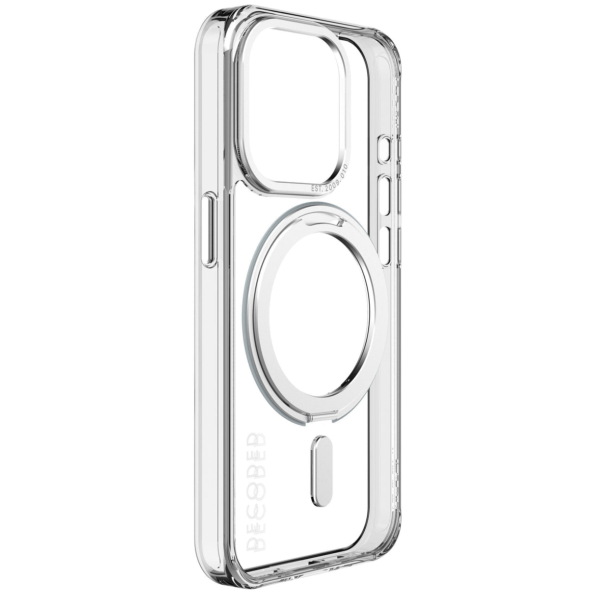 Decoded Recycled Plastic Loop Stand Backcover Ip15 Pro Trans.