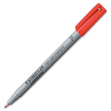 Staedtler Lumocolor Folienstifte 0.6 Mm Rojo