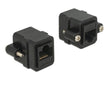 EAN 4043619851249 - DeLOCK 85124 cambiador de género para cable RJ-45 Negro imagen 1