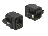 EAN 4043619851249 - DeLOCK 85124 cambiador de género para cable RJ-45 Negro imagen 1