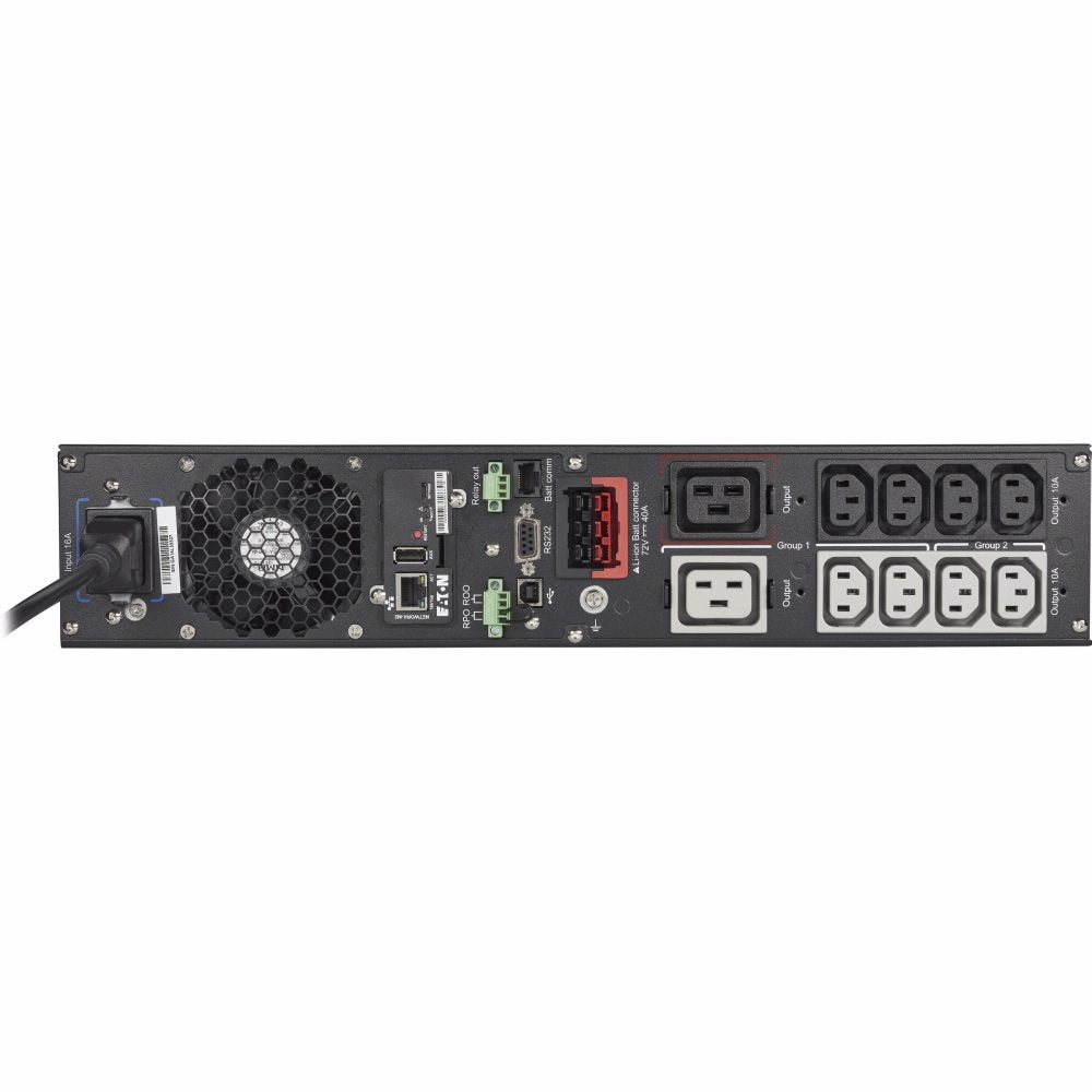 EAN 743172105851 - Eaton 9PX 3000i RT2U Netpack Li-Ion sistema de alimentación ininterrumpida (UPS) Doble conversión (en líne imagen 2