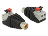 EAN 4043619655656 - DeLOCK 65565 cambiador de género para cable RCA Negro, Gris, Rojo imagen 1