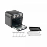Jata Oven With Air Fryer Function 16l Timer 1400w Black Jefr1816