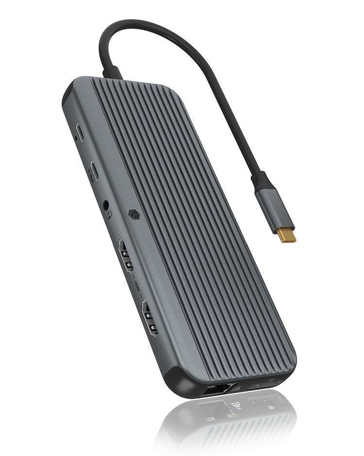 Icy Box Ib-Dk4060-Cpd Multi-Docking Station For Notebooks And Pcs