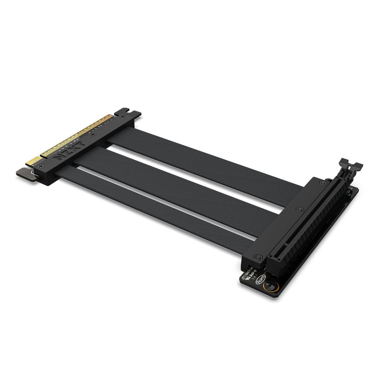 Nzxt Pcie 4.0x16 Riser Cable - Ab-Rc200-B1 - Cable Elevador Flexible Y Blindado