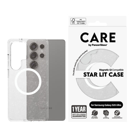 EAN 5715685016820 - PanzerGlass CARE™ by ® Urban Combat Case Star Lit w. White Qi Compatible Samsung Galaxy S25 Ultra funda p imagen 2