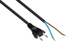 Kabelmeister Euro-Cable De Alimentación An Open End Negro 3 M