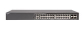 Commscope Ruckus Icx8200-24p Switch, 24x10/100/1000 Mbps Poe+ Ports, 4x25 Gbe Sfp28 Macking/Uplink-Ports, 370w Poe