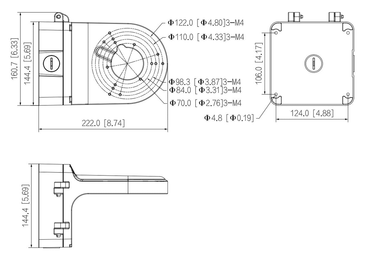 EAN 6923172540959 - Dahua Technology DH-PFB206W cámaras de seguridad y montaje para vivienda Monte imagen 4