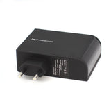 Cargador Adaptador Usb Universal De Pared Phoenix Phmultiusbcharger 4 X Usb Negro 5.1v 2.1a