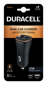 EAN 5056304310692 - Duracell DR6026A cargador de dispositivo móvil Teléfono móvil Negro Encendedor de cigarrillos Auto imagen 2