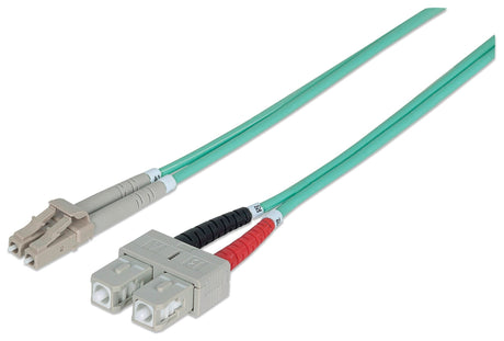 EAN 0766623750158 - Intellinet 750158 Cable de fibra óptica e InfiniBand 2 m LC SC Color aguamarina imagen 1