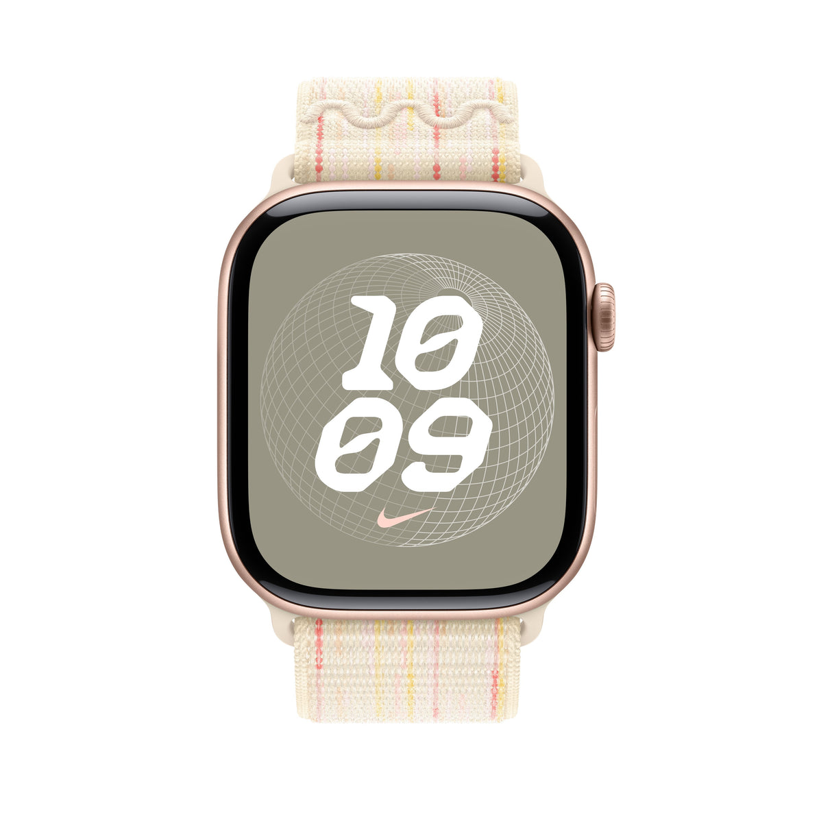 Apple 46mm Starlight/Pink Nike Sport Loop
