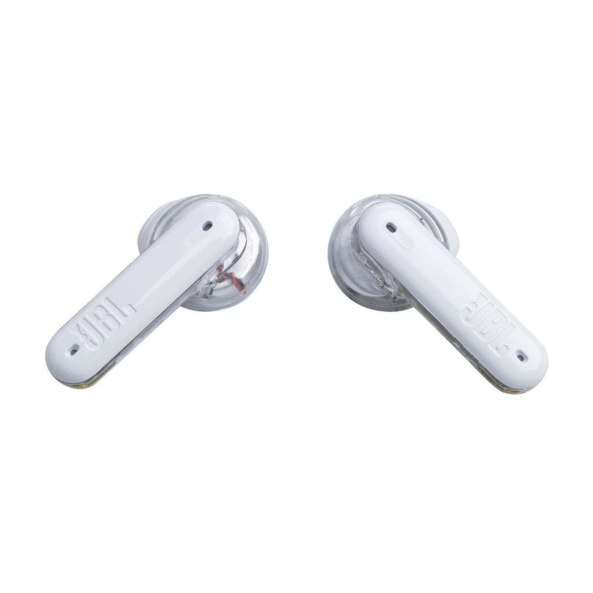 Auriculares  Jbl Tune Flex Ghost Edition Blanco  Bluetooth