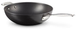 Le Creuset Toughened Non-Stick Nonstick Stir-Fry Stirfry Pan 30cm Negro Silver (51104300010202)