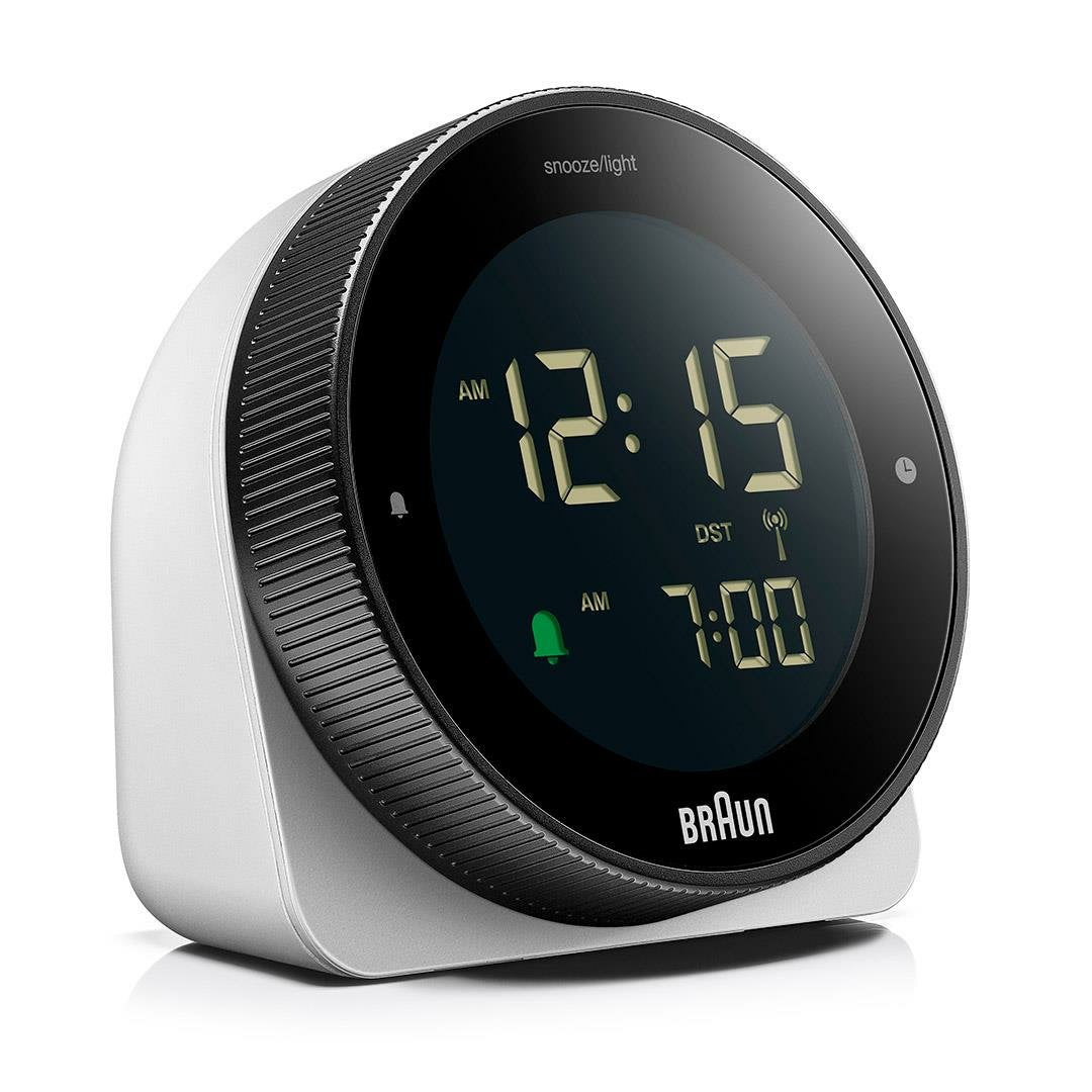 Radio Despertador Braun Bc 24 W Dcf  Blanco