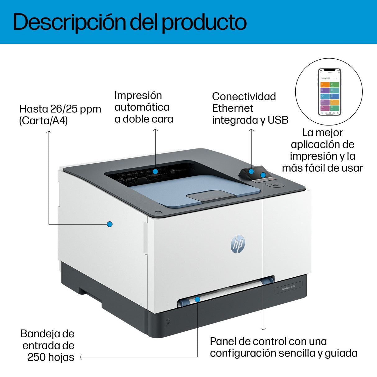 EAN 0196548369119 - HP Color LaserJet Pro 3202dn 600 x 600 DPI A4 imagen 4