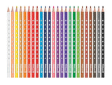 Pelikan 700665 Lápiz De Color Negro, Azul, Marrón, Verde, Gris, Azul Claro, Verde Claro, Multicolor, Naranja, Melocotón, Rosa, Púrpura, Rojo, Violeta, Blanco, Amarillo 24 Pieza(S)