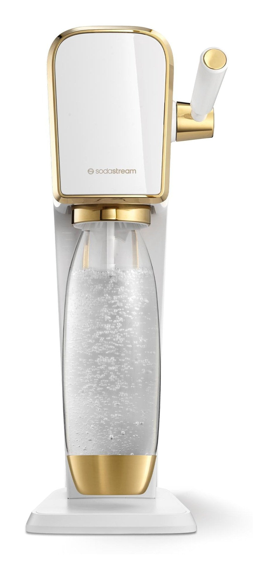 Sodastream Soda Maker Art White Gold Qc Incl 1l Pet Bottle (2270295)