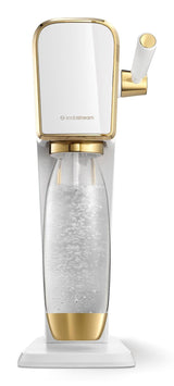 Sodastream Soda Maker Art White Gold Qc Incl 1l Pet Bottle (2270295)