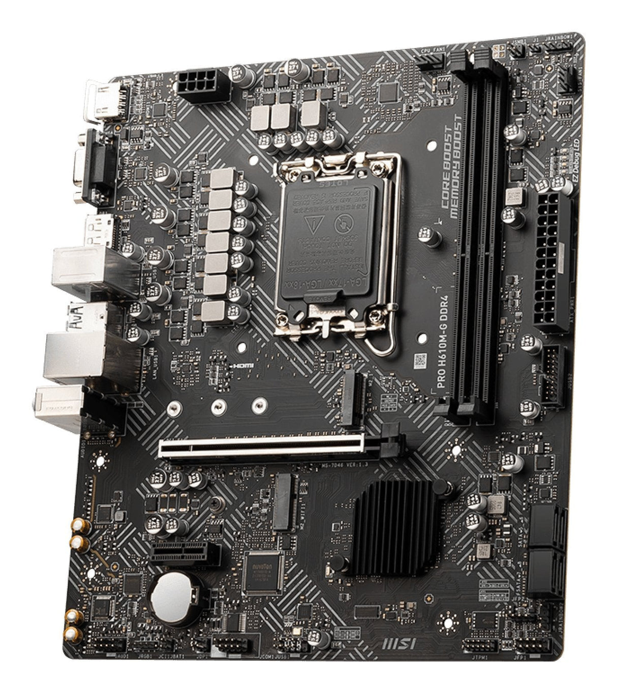 EAN 4719072925024 - MSI PRO H610M-G DDR4 placa base Intel H610 LGA 1700 micro ATX imagen 3