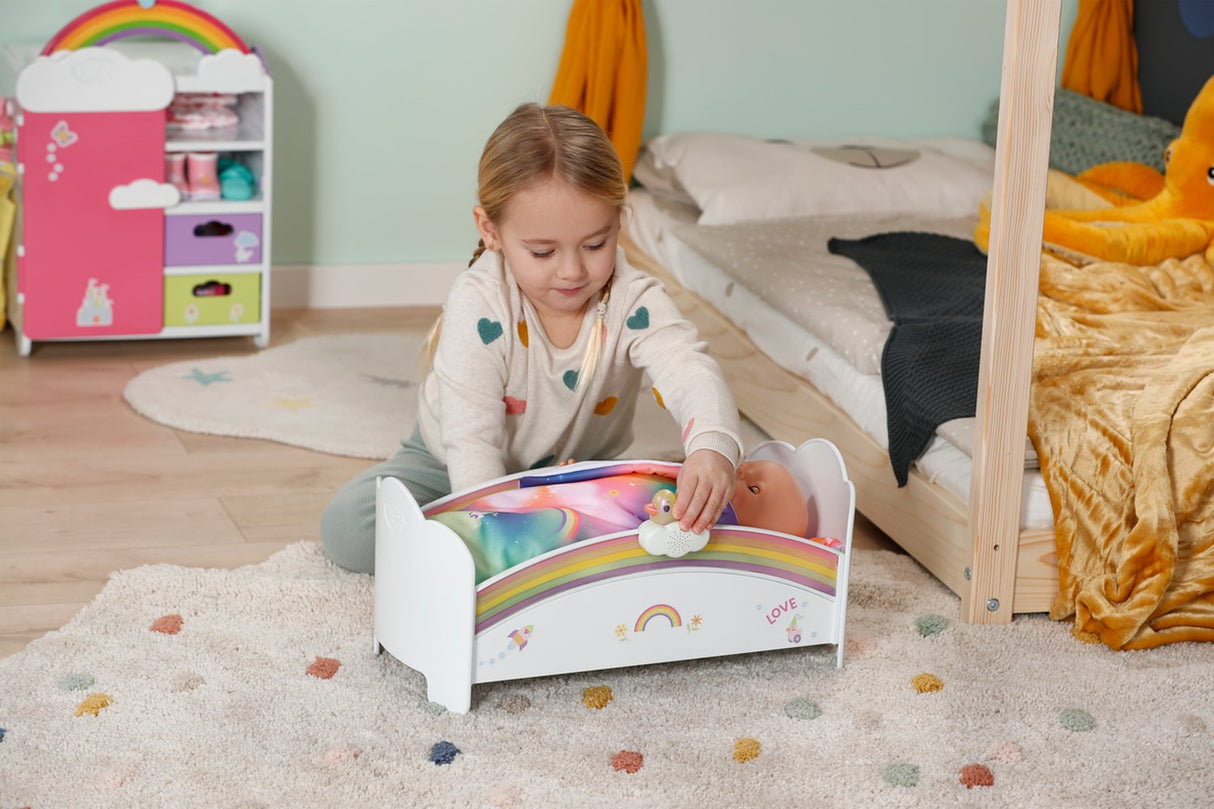 Zapf Creation Baby Born® Cama Arcoíris, Muebles Para Muñecas 835999