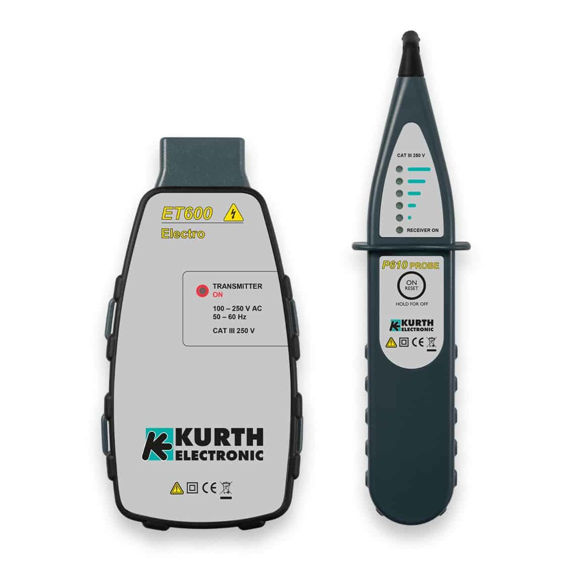 Kurth Electronic M660c - Detector De Fusibles Y Disyuntores, Cat Iii 250 V