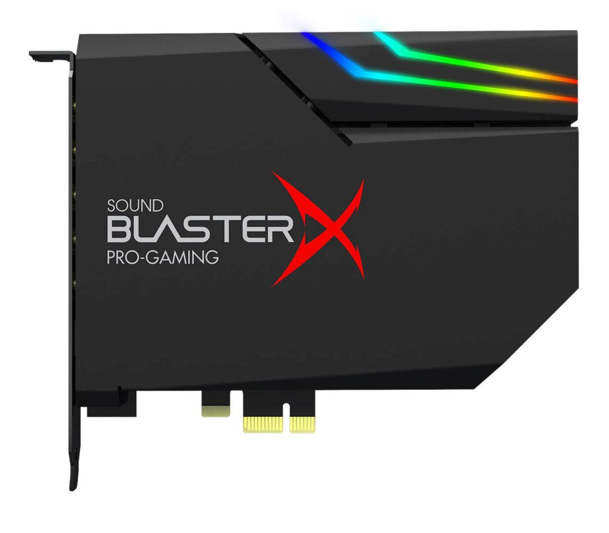 Sonido Creative Sound Blasterx Ae-5 Plus Negra Rgb Aurora Pcie