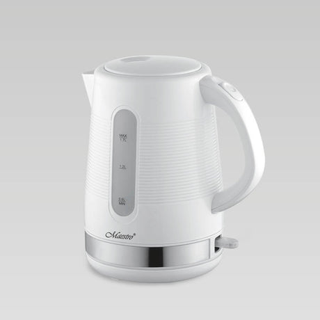 EAN 4820096550762 - Maestro MR035 tetera eléctrica 1,7 L 2200 W Blanco imagen 3