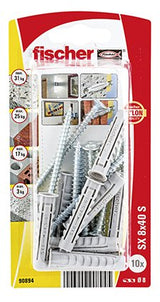 Blister Taco+Tornillo Sx Ø8x40mm Sk Nv 10 Unid. 568122 Fischer
