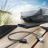 Hama Cable 00201600 / Usb-A To Usb-C 0.20m Negro