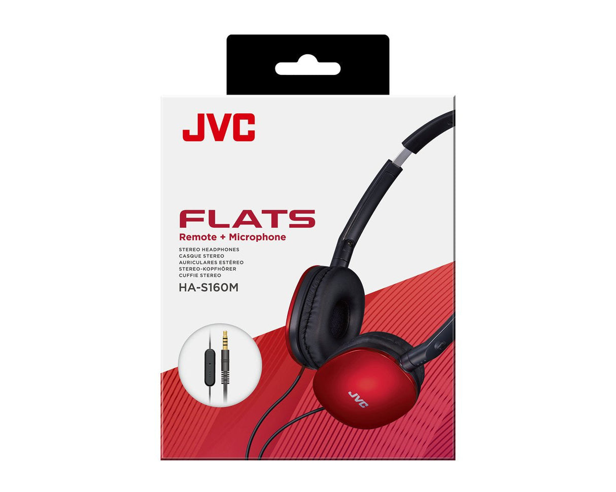 Auriculares  Jvc Ha-S160m-Ru Red