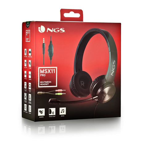 EAN 8435430620955 - NGS MSX 11 PRO Auriculares Alámbrico Diadema Juego Negro imagen 8
