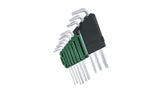 Bosch Diy & Garden Juego De Llaves Allen Torx, 9 Piezas, Destornillador Verde/Negro, Clip De Almacenamiento 1600a02z9c