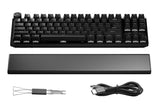 Teclado Gamer Mecánico (Silent Táctil) Be Quiet! Light Mount Tkl Rgb (Negro)