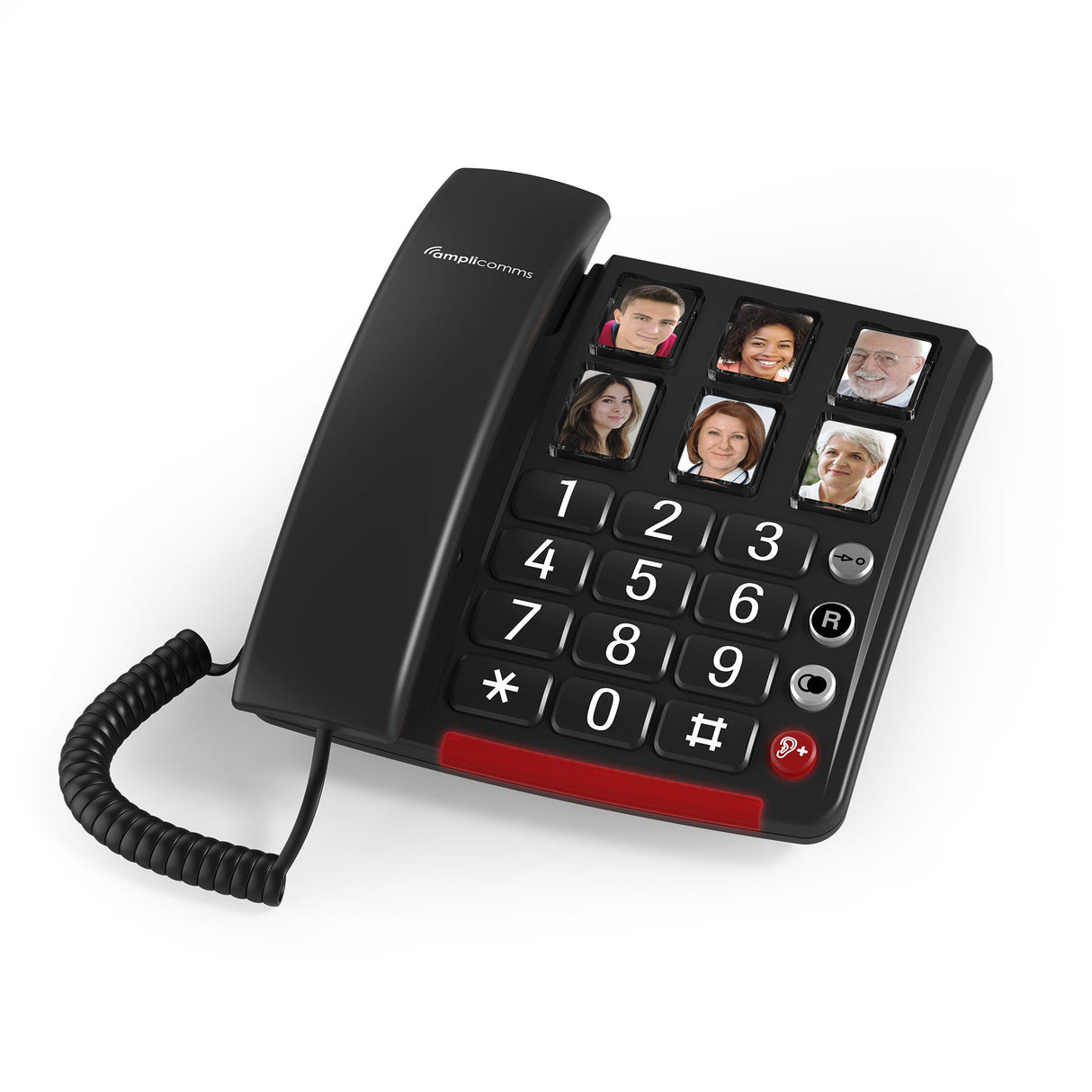 EAN 3700601424089 - amplicomms Bigtel 40 Plus Teléfono analógico Negro imagen 2