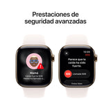 EAN 0195950472400 - Apple Watch Series 11 OLED 42 mm Digital 374 x 446 Pixeles Pantalla táctil 5G Titanio Wifi GPS (satélite) imagen 6