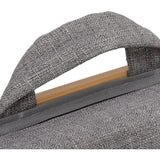 Techly Bamboo Portable Laptop Desk Stand With Padded Base And Tablet Stand