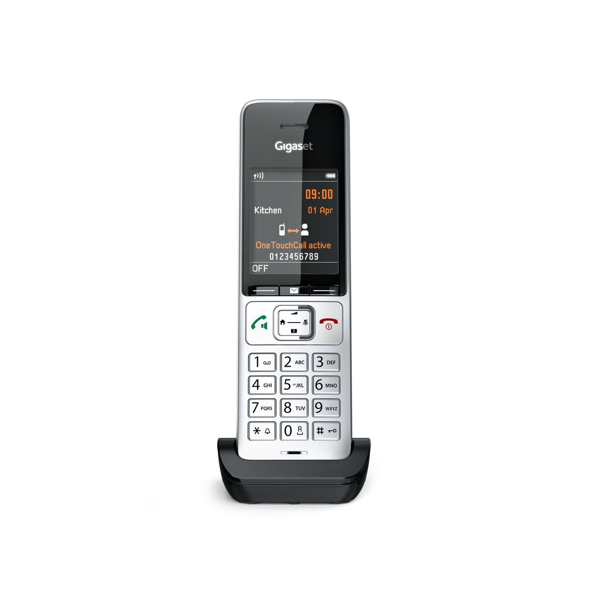 Gigaset Comfort 500hx Plata Negro Telefono