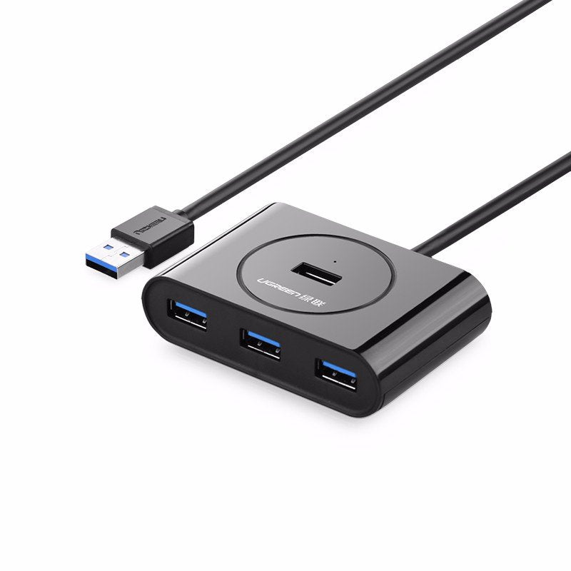 Ugreen Usb 3.0 A 4 Ports Hub-Black 1m
