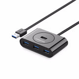 Ugreen Usb 3.0 A 4 Ports Hub-Black 1m