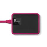 Wd Protector Grid Picasso Para Passport  1tb Fucsia Western Digital Wd Grip Pack 1tb Slate, Usb 3.0, 1 Tb, 3.0 (3.1 Gen 1), Caja De Disco Duro (Hdd), Negro, Rosa, Usb
