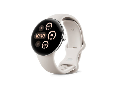 EAN 0840353907577 - Google Pixel Watch 3 AMOLED 41 mm Digital Pantalla táctil Plata Wifi GPS (satélite) imagen 1